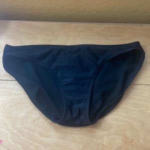 Kona Sol, Black, Size Medium, Bikini Bottoms